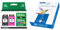 VVQV 302 Druckerpatronen XL Multipack Ersatz für HP 302 Druckerpatronen Schwarz und Farbe & Avery Zweckform 2563 Drucker-/Kopierpapier 500 Blatt