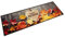 vidaXL Küchenteppich, Küchenläufer rutschfest Waschbar, Teppichläufer für Innen Außen, Teppich Läufer Küchenmatte, Herbst 45x150cm Samt