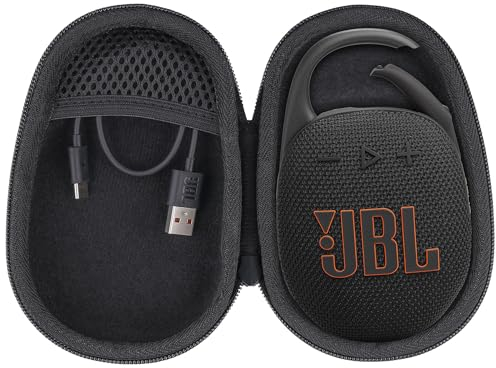 co2CREA Hard Travel Case for JBL CLIP 5 /CLIP 4 /CLIP 4 Eco Portable Waterproof Wireless Bluetooth Speaker,Case Only