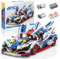 BuzzoXerex Bausteine Ferngesteuertes Auto, 1:14 Bausteine Auto Spielzeug 1089 Teilen Technik Auto mit Fernbedienungen Rennauto Bausatz Modellauto für Jungen, Mädchen Erwachsene (Blau)
