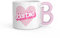 Zak Designs Barbie Keramik-Kaffeetasse für heiße Getränke, Sammlerstück, Andenken mit geformtem Griff (425 ml, Barbie)