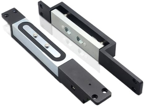 Serrure de porte magnétique, Serrure de cisaillement électronique contrôle d'accès système de verrouillage électromagnétique porte fenêtre principalement en Force de maintien de haute sécurité 1200KG