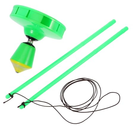 ibasenice Diabolo Chinois pour Garçon Fille Yoyo à Roulements Diabolo de Jonglage Fluide Adapté Débutants Usage Extérieur Entraînement Fitness