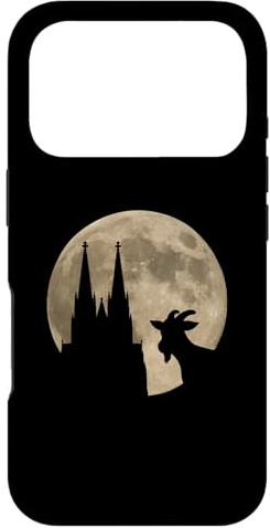 Hülle für iPhone 17 Pro Köln, Meine Stadt! Geißbock mit Dom und Mond. Kölscher Stolz