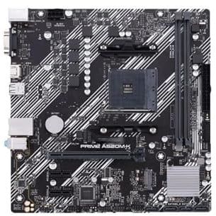 Placa Madre Placa Base Fit For ASUS Prime A520M K Micro ATX A520 DDR4 M.2 USB3. Gen2 Compatible con CPU de Escritorio Ryzen R9 Socket AM4