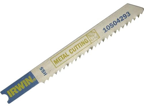 IRWIN 10504289 Jigsaw Blades Metal Cutting U118A (Pack of 5)