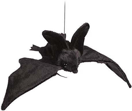 HANSA Plüschtier Fledermaus, Schwarz, 35 cm