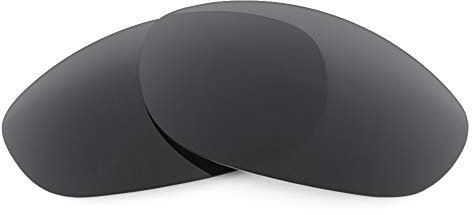 Revant Verres de Rechange Compatibles avec Oakley Monster Dog, Polarisés, Noir Furtif