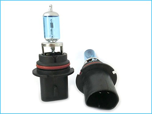 CARALL 2 Pezzi Lampade Alogene 12V Bianche ad Effetto Xenon (9004 HB1 12V 60W/45W P29t)