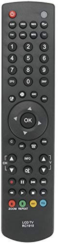 ALLIMITY RC1910 Fernbedienung für Sharp Toshiba Polaroid Bush P19LEDDVD12 P22LEDDVD12 P24LED12 LED22916TV 22DL504B 24D1333B 24W1337DB 22L1333B 22L1337DB 32DV504B