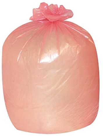200x Jantex Refuse Rubbish Sacks Waste Bin Bags Red 380x290x180mm