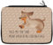 Mr. & Mrs. Panda Federmappe Hund Dackel - Geschenk, Stiftetasche, Federmappe Einschulung, Kind, Haustier, Stifterolle, Sprüche, Stifte Etui,