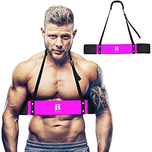 RIMSports Arm Blaster für Bizeps & Trizeps - Premium Bizeps-Blaster für Curling Bars Gewichtheben Bodybuilding Bizeps-Curl-Stützer Isolator für Muskelzunahmen, Armisolator Bizeps-Curlstange