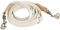 Pssopp 48inch Schultergurt Ersatz Leder Band Beutel Riemen Geldbörse Riemen mit Antiken Kupfer Schnallen für Erfrischende Taschen Brieftaschen Gürtel Tasche Zubehör(Beige)