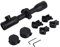 ToopMount Entfernungsmesser 11mm 4–16 x 44 mm Scope rot/grün Absehen Seitenfokus Scopes 1/8 Zoll mit Weaver/Picatinny/Schwalbenschwanz-Schienenmontageringen 20mm 11mm Montage