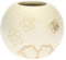 THUN - Dekorative Vase mit Schmetterling und Blumen - Linie Elegance - Living, Haus eingerichtet - Keramik - 14,8 x 14,8 x 12,6 cm; Oberer Mund: 9 cm
