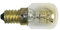 eVendix Lampe E14 25W kompatibel mit BOSCH 00032196 25mmØ 56mm klein 230/240V für Backofen Mikrowelle