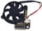 Bewinner Ventola di Raffreddamento CPU RGB con Luce LED RGB A velocità 7500 RPM, Materiale ABS, CC 5 V, 0,13 A, per Schede Madri CPU del Computer