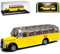 Generisch Saurer L4C Bus PPT Post Schweiz mit Sockel und Vitrine 1/72 Atlas Modell Auto