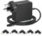 65W 45W Universal Fast Laptop Charger for Len ovo IdeaPad Chromebook,charging for Asus VivoBook ZenBook 14 NoteBook A52F A53E A53S A54C A55A A56C A56CA,Wall Adapter with Power Supply Cord and 5 Tips