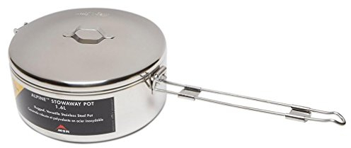 MSR Alpine Stowaway - Kasserolle, rostfreier Edelstahl, 1,6L