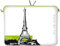Digittrade LS136-15 Paris Notebook Sleeve Laptop neopren case custodia portatile borsa involucro protettivo 39,6cm (15,4 - 15,6 pollice) bianco