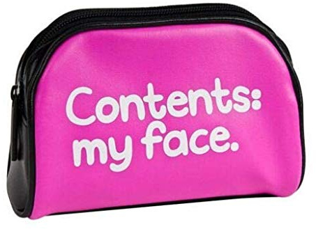 Waldo Pancake - Contents My Face Cosmetic Case