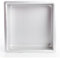 PME - Moule à Gâteau Carré en Aluminium Anodisé, 305 x 305 mm x 102 mm de Profondeur, Argent