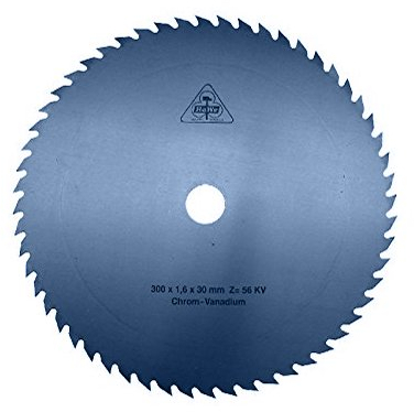 HaWe 805.30 Kreissägeblätter mit 56 Wolfszähne 300 mm aus CV-Stahl