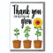 Cheeky Chops Cards Dankeskarte – Lehrer, Lehrassistent, Kindergartenlehrer – Thank you for helping me grow K6, vollfarbig