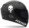 SUPERSTICKI 2X Punisher Helmaufkleber Helm Motorrad Aufkleber Bike Auto Racing Tuning aus Hochleistungsfolie Aufkleber Autoaufkleber Tuningaufkleber Hochleistungsfolie für alle glatten Fläc