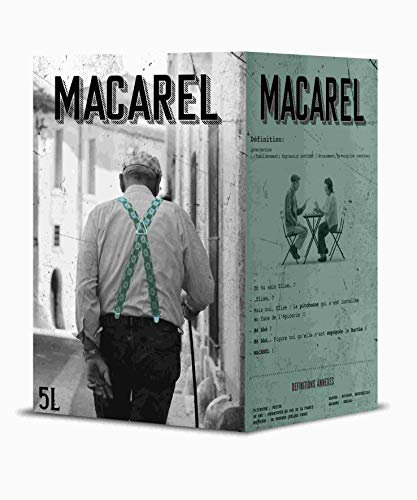 Jemangefrancais Macarel Vin de Table Rosé en Cubi, 5 L