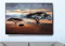 VFV Folien- und Werbetechnik Keilrahmenbild - Afrika - Moderne Wandbilder Leinwandbilder als Wanddekoration Wohnzimmer Deko (B 120cm x H 80 cm)