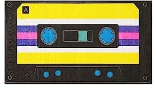 SANTEX 7281-99, Beutel mit 20 Servietten, Kassette, rechteckig