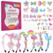 AUAUY Toys Kit de Fabrication de Bandeaux pour Filles, Cadeaux Fille de 5-12 Ans Kit Coiffure Enfant, 10 Ans Accessoire Cheveux Diadème Kit, Bricolage Cadeau pour Fille,Cadeau Anniversaire pour Fille