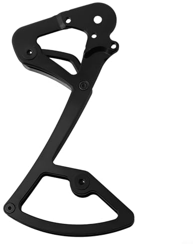 Getdoublerich 1 x elektrische Schaltwerk-Innenplatte, passend für Garbaruk Fahrradschaltkäfig, geeignet für Reparatur-Fahrradteile-Set, kompatibel mit verschiedenen Fahrradmodellen (schwarz)