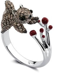 Seinerzeit FLORA & FAUNA Fluffy Eichhörnchen Ring
