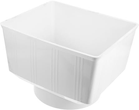 jojofuny Fallrohradapter Für Dachrinnenrohrverbinder Regenrinnenzubehör Universalrinne Für Fallrohr Fallrohr-entwässerungsverbinder Dachrinnenschutz