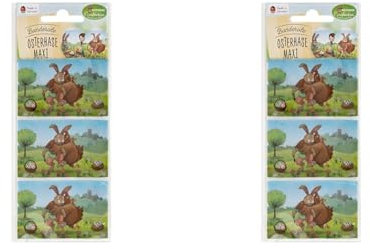Heitmann Eierfarben Banderole Osterhase Maxi, 20 g (Packung mit 2)