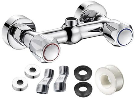 perfk Robinet mitigeur thermostatique Robinet mitigeur thermostatique Contrôle de température constante Robinet mitigeur de douche pour baignoire sur pattes, Interfaces Top 6