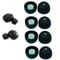 Rhinenet Silicone Earbuds Tips for Sony 1000XM5/1000XM4/LinkBuds S/WF-C500/WF-C700N Earbuds WF WI XBA Earbuds, with Storage box, 4 Pairs (Large)