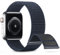 AHGDDA Cinturino sportivo in nylon compatibile con cinturino Apple Watch 38mm 40mm 41mm 42mm 44mm 45mm cinturino intrecciato donna uomo compatibile per iWatch serie 9/8/7/6/5/4/3/2 SE(Midnight,38/40/4