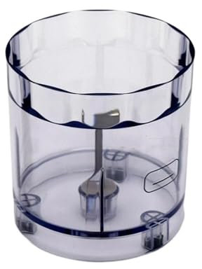 BMJVFDS Handmixer-Teilbecher, kompatibel mit Philips HR1601 1604 1605 1607 1608 1609 1613 1623 1613, Fleischwolf-Mixer-Teilzubehör