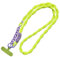 Diyxisk Handykette Universal, Gedrehter Zopf Handykette, Kontrastfarben Handyband zum Umhängen, Diagonale Handy Kette, Mode Handyband, für Elternschaft, Urlaub, Outdoor, Reisen (Grün,Lila)