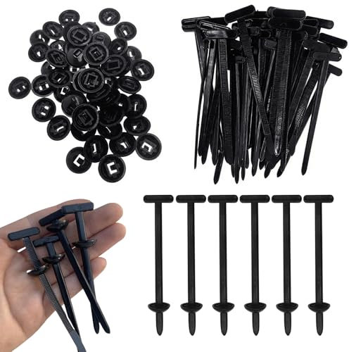 SANLIUSANJIU Nylon Universal Kabelbinder für Auto täglich Reparatur, Heavy Duty Selbstverriegelung Nylon Zip Ties Halter, Mehrzweck-Kunststoff-Kabelbinder Werkzeug (50 Stück)