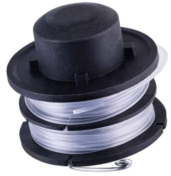 SCHEPPACH Fadenspule Mähfaden Rasentrimmer Trimmerfaden | Fadenlänge 6m | Fadenstärke 1,2mm | passend zu Elektro-Rasentrimmer EGT350 | einzeln
