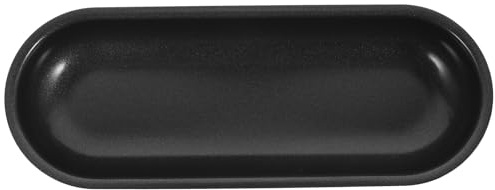 HYTROVE Non Stick Steel Hot Dog Bun Pan Sausage Mold Bread Mould Baking Tray Easy to Clean Oven Safe for Baking Cakes and Buns Random Color