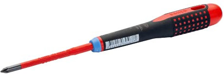 ERGO™ Slim VDE Insulated Pozidriv Screwdriver PZ2 x 80mm