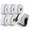 BETCKEY - 6 Rollen DK-22225 Endlosetiketten (Papier) Kompatibel mit Brother, 38mm x 30.48m, 6 Etiketten für Brother QL Etikettendrucker (1 Wiederverwendbare Etikettenhalter)