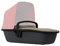 Quinny Lux Kinderwagenaufsatz, passend für Buggy Zapp Flex und Zapp Flex Plus, ultraleichte Babywanne, robust und atmungsaktiv, innovatives Design, nutzbar ab der Geburt bis 6 Monate, sand on graphite
